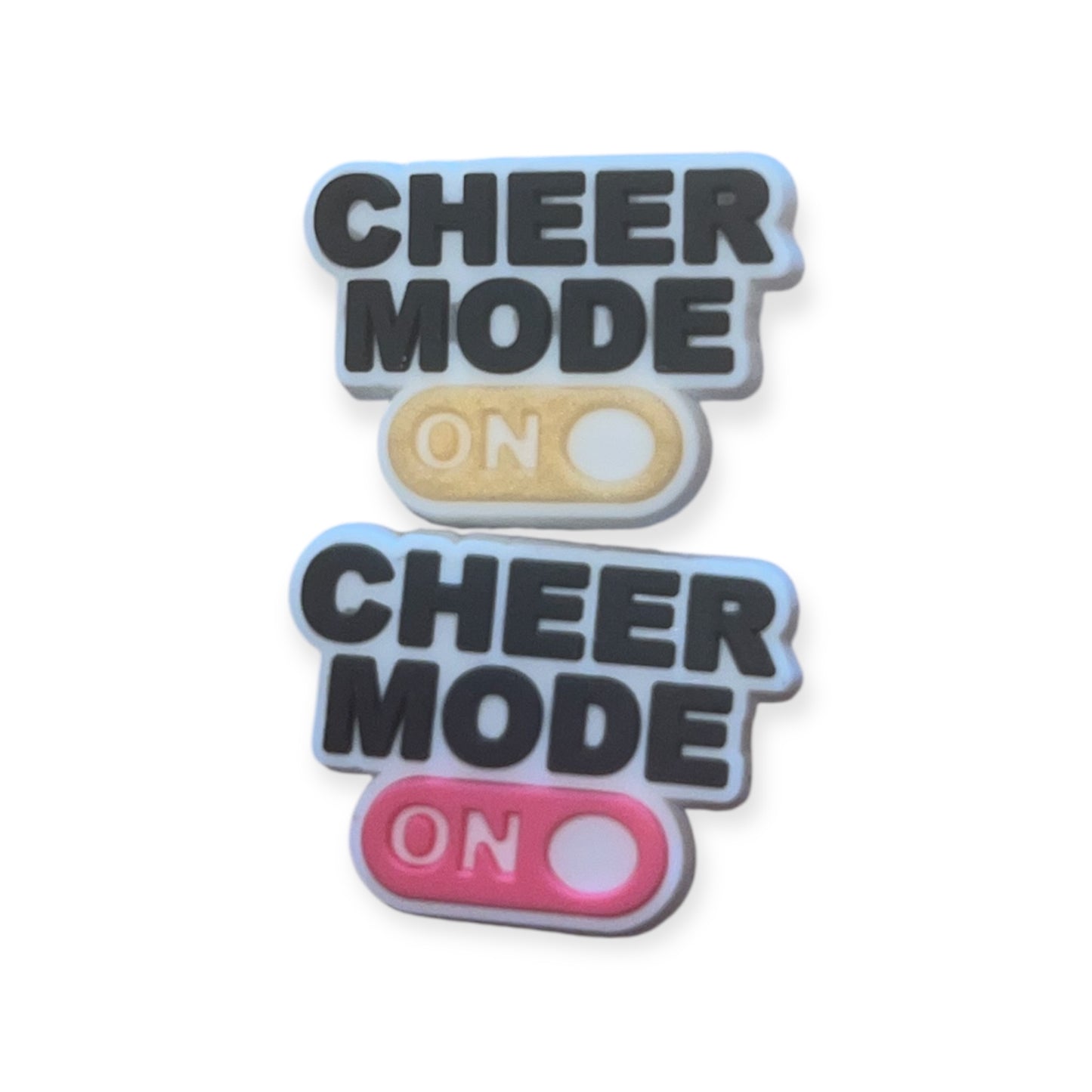 'Cheer Mode On' Croc Charm