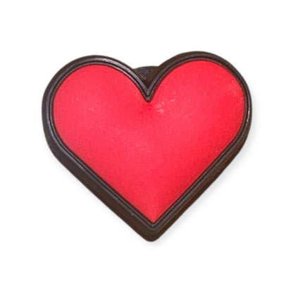 Hearts Croc Charm