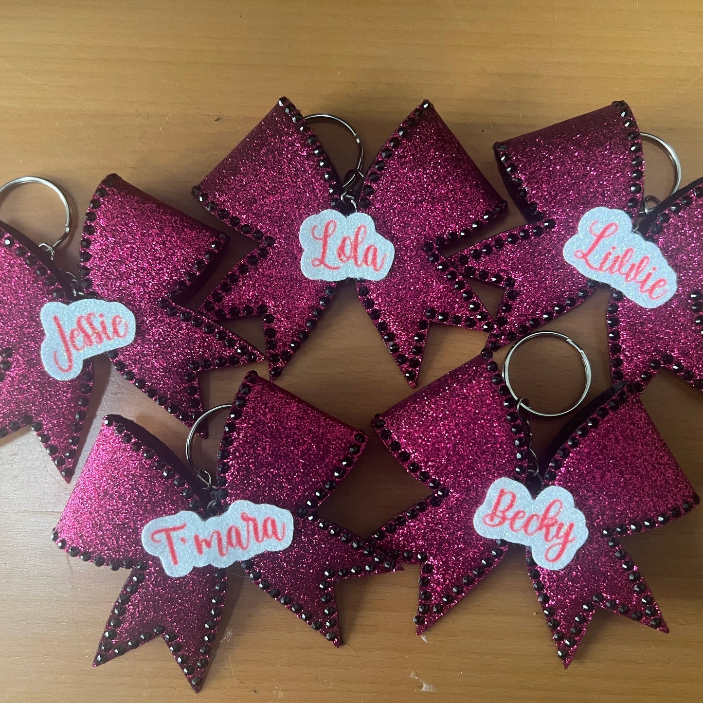 Personalised Bow Keyring