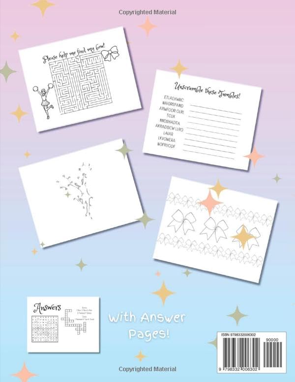 "I'm a Cheerleader!" Activity Book